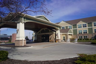 Entrance of Remington Heights Retirement facility
