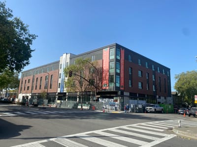 Exterior view of Elegance Berkeley building