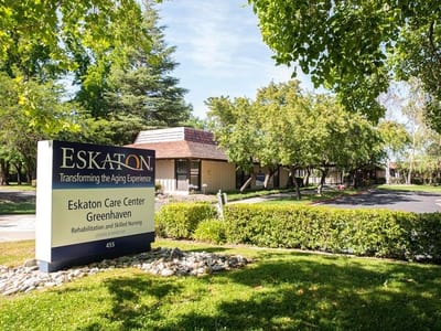 Eskaton Care Center Greenhaven, Nursing Home in Sacramento, CA — Exterior view of Eskaton Care Center Greenhaven
