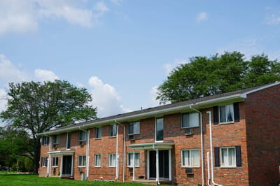 Exterior view of Gail Gardens Apartments