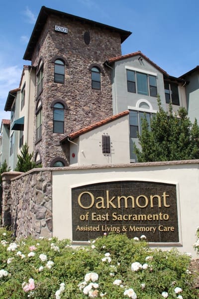 Exterior view of Oakmont of East Sacramento building