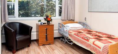 Cozy private resident room with a view