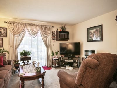 Cozy common area with comfortable seating and decor