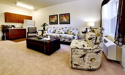 Cozy living area with modern furnishings