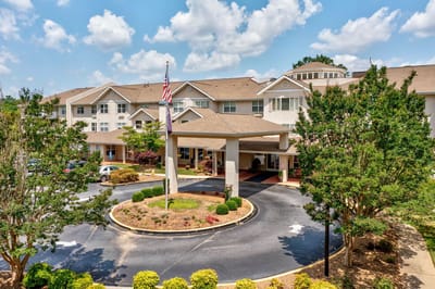 Main entrance of TerraBella Greenville facility