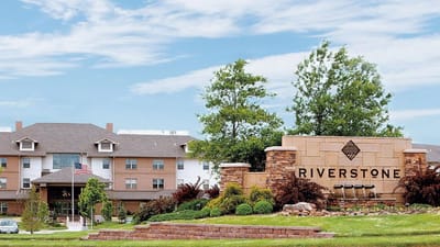 Exterior view of Riverstone Retirement Community