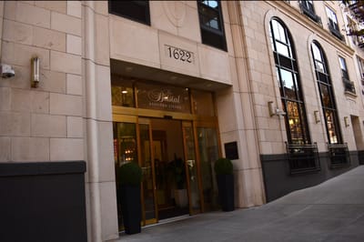 Front entrance of The Bristal at York Avenue