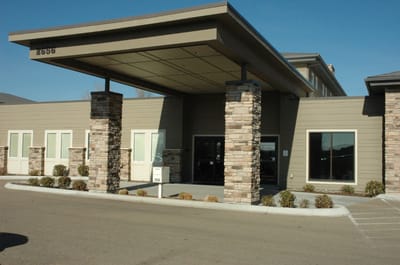Exterior view of the entrance to Meridian Meadows
