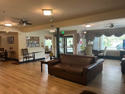 Interior common area with seating and decor
