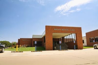 Exterior view of Minden Medical Clinic building