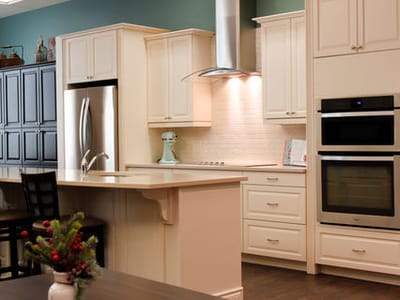 Well-designed kitchen in a senior living facility