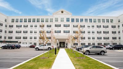 Exterior view of Ashton Grove assisted living facility