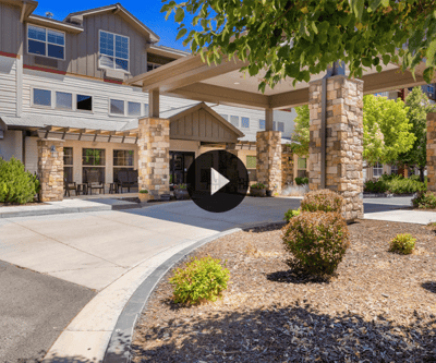 Entrance view of Morningstar Senior Living of Sparks