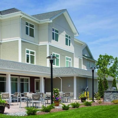 Exterior view of Benchmark Senior Living at Billerica Crossings
