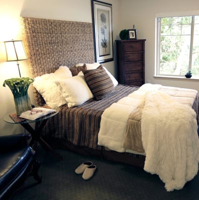 Cozy, well-decorated private resident room