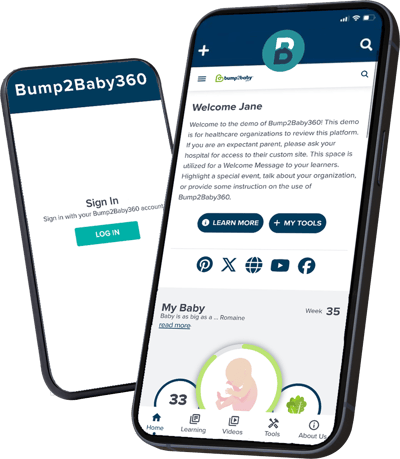 Mobile application interface demo for healthcare