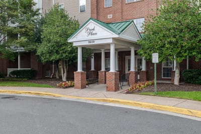 Entrance of Park Place assisted living facility