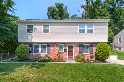 Exterior view of a residential assisted living facility