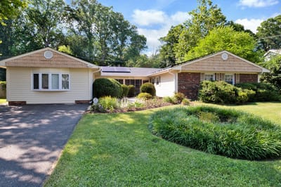 Exterior view of a charming assisted living facility