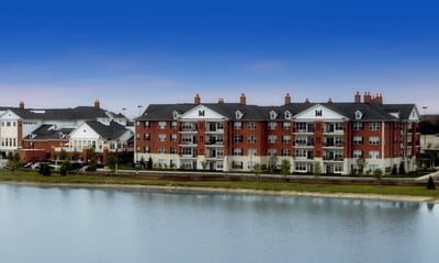 Exterior view of Walton Lakeside by the water