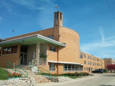 Exterior view of St. Ann Health and Rehabilitation Center
