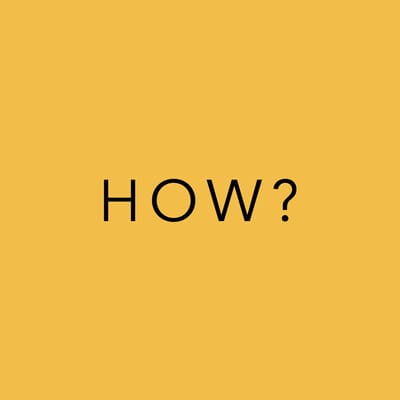 Text on a yellow background