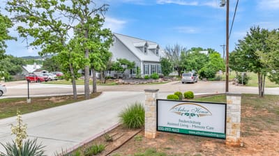Exterior view of Arbor House facility entrance.