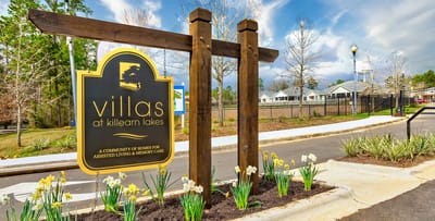 Signage for Villas at Killearn Lakes facility
