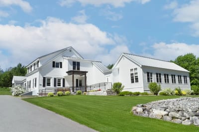 Exterior view of a residential care facility