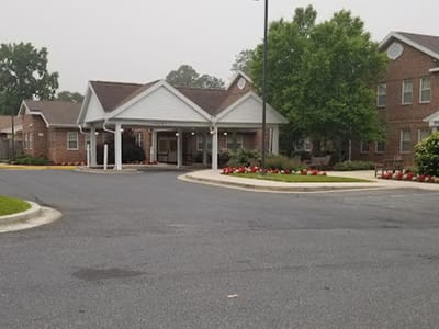 Entrance of Sterling Care Rockville Nursing facility