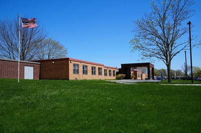 Exterior view of the nursing and rehabilitation center.