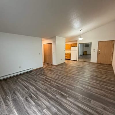 Interior view of a spacious living area