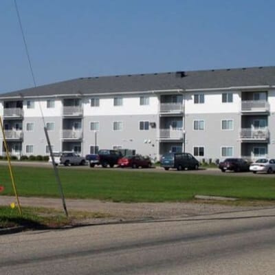 Exterior view of the Cooperative Living Center building.