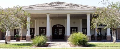 Exterior view of Maison De Lafayette entrance.
