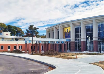 Exterior view of St. Michael's Home facility