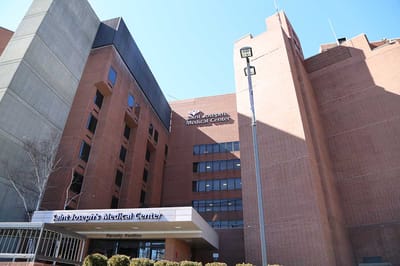 Exterior view of St. Joseph's Medical Center building
