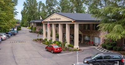 Exterior view of Redmond Heights Senior Living