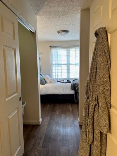 Interior view of a private resident room