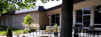 Exterior view of Maywood Terrace Living Center