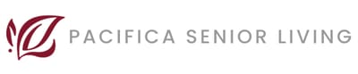 Logo of Pacifica Senior Living.