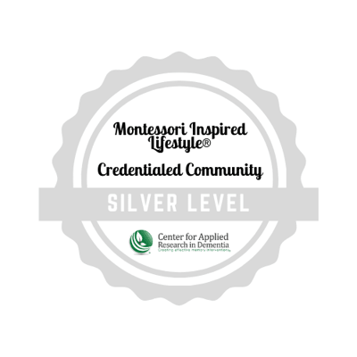 Silver level credential for Montessori inspired lifestyle