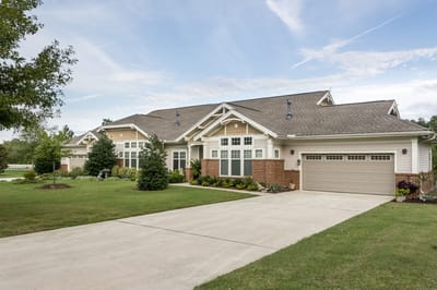 Exterior view of a senior living facility