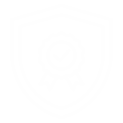 Generic logo with a shield and ribbon design