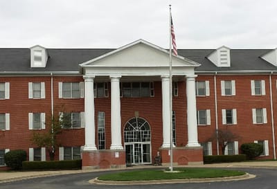 Front exterior of a senior living facility