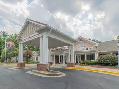 Entrance of Charter Senior Living of Bowie facility