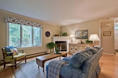 Cozy common area with comfortable seating and warm lighting