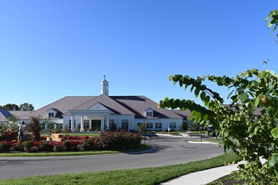 Exterior view of Ashton Grove Senior Living facility
