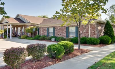 Exterior view of Bluff Creek Terrace Assisted Living