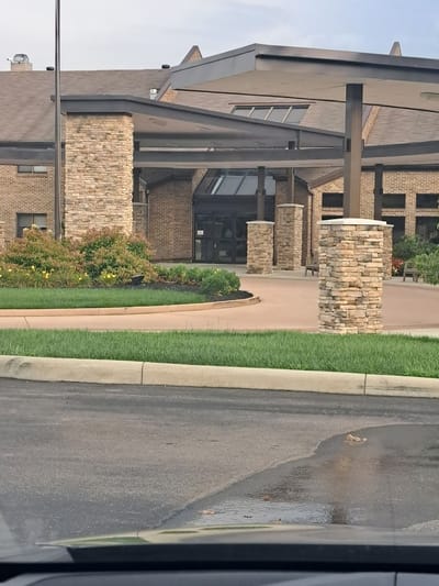 Front entrance of Brookwood Retirement Community