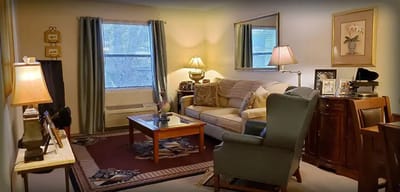 Cozy living room with comfortable seating